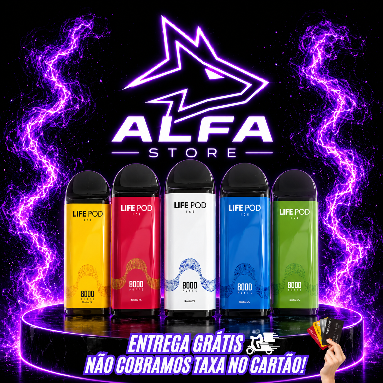REFIL LIFE POD 8K